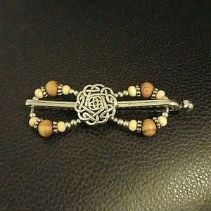 Lilla rose hair clip